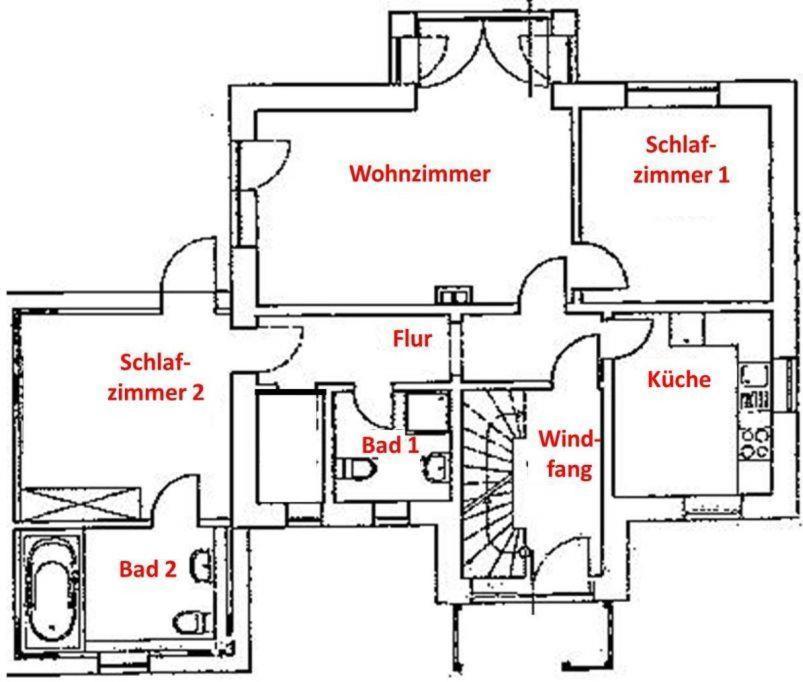 Ferienwohnungen Huus Diekenblick Butjadingen Exteriör bild